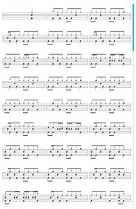Alien Ant Farm - Smooth Criminal - interactive drum sheet music - Play drums online
