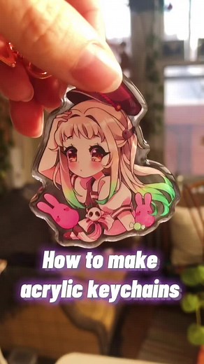 How to make acrylic charms! I collaborated with @vogracecharms for this video! ☆*:. O(≧▽≦)o .:*☆ #arttutorial #vograce #acryliccharms #etsyshop