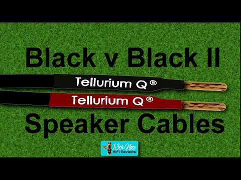 Tellurium Q Black II Speaker Cables