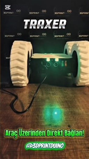 Bu Proje Çok Konuşulur | 3D Printer ve Arduino ile üretilen TRAX karşınızda. #arduino #3dprinter
