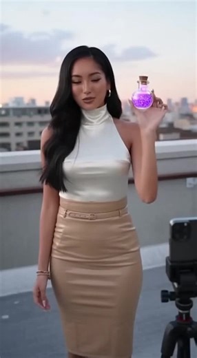 Growth potion test! #giantessambercollins #giantess #macrophilia #growingwoman