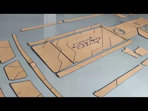 2022 Axis T23 Swim Platform Cockpit Pad Boat EVA Foam Faux Teak Deck Floor Mat SeaDek MarineMat