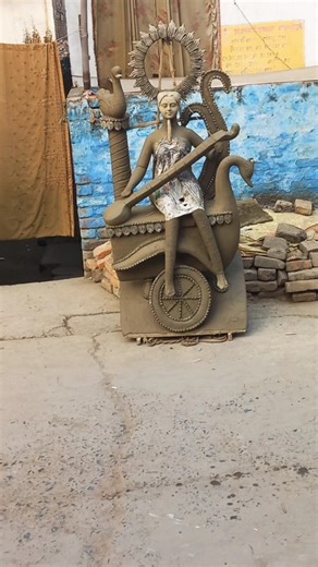 maa sarswati making video 💓🥰🙏 #masarswati #maa #murti #exploreshorts