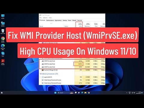 Fix WMI Provider Host (WmiPrvSE.exe) High CPU Usage On Windows 11/10