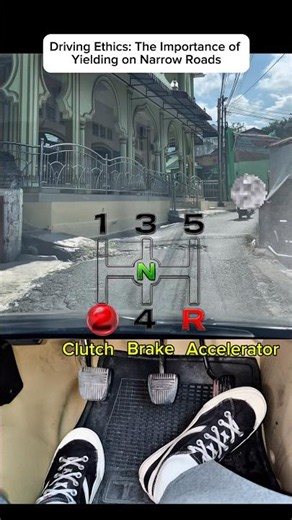 Driving Ethics: The Importance of Yielding on Narrow Roads