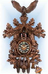 Eagle Hunter 28" Cuckoo Clock
