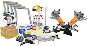 Nevertheless DIY 4 Color Shocker© Start-Up Screen Printing Kit – Burn Your own Screens - for Screen Printing