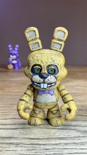 Funko Snaps- Custom Spring Bonnie #fnaf #shorts #springbonnie #fnaf3 #fnaf4 #fnafworld #helpwanted