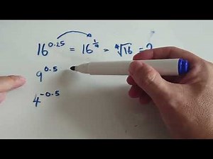 Indices - Decimal Exponent