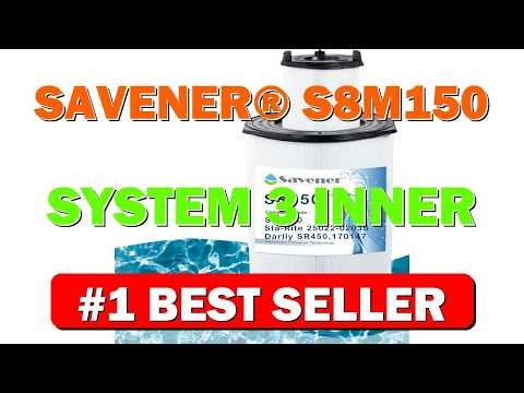 Savener® S8M150 System 3 Inner and Outer Cartridge, Compatible with Sta-Rite System - B0F8R8SMXC