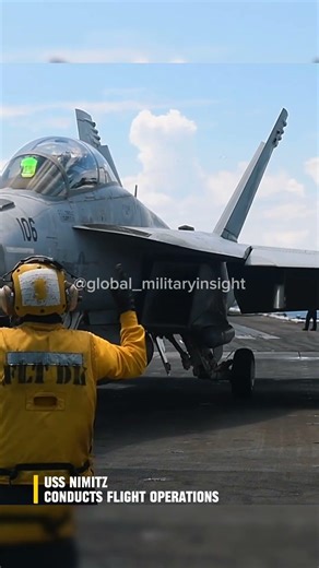 CARRIER Air Power - USS Nimitz Flight Operations #military #army #ussnimitz