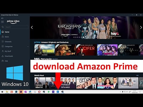 Amazon Prime Video App for Windows