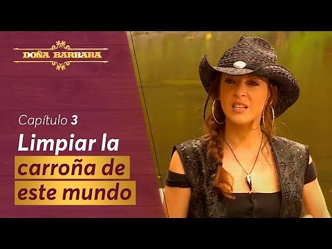 Doña Bárbara arroja a uno de sus violadores a las pirañas | Capítulo 3 | Doña Bárbara