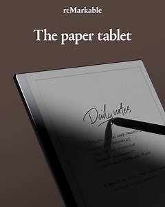 64K views · 606 reactions | This year, experience the tactile feeling of paper plugged into the digital world. | reMarkable | Facebook