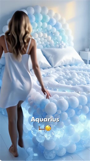 POV: You finally found your perfect Zodiac bed. 😴✨ Wait for the Pisces one... it’s a whole vibe. 🌊 🔮 Aquarius: Crystal Ball realness. ☁️ Libra: Sleeping on a literal cloud. 🍰 Aries: For the sweet-toothed sleepers. Tag someone who needs a room makeover! 👇 #Zodiac #BedroomGoals #Dreamy #Aquarius #Libra #Pisces #Aries #TikTokAesthetic