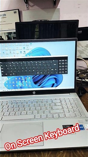 Laptop Me On Screen Keyboard || #computer #computerzone #laptop #windows #computertechnic