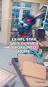 Retired NFL star Richard Sherman shared security footage on social media of his house being robbed while his family was home. The retired Super Bowl champion says he was not home at the time, and asked the public for help to catch the perpetrators. CNN's Coy Wire reports. https://cnn.it/4iZ1mri | CNN