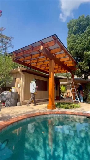 13K views · 903 reactions | $17,500 SkyPoly Pergola Patio Cover all...