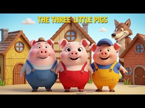 The Three Little Pigs Song | Kids Songs & Nursery Rhymes