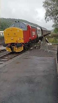 LORAM CLASS 37.37418 ARRIVING AT LEVISHAM.14 6 24.NEIL HAYTON RAILWAY MEMORIES. #railroad.#train