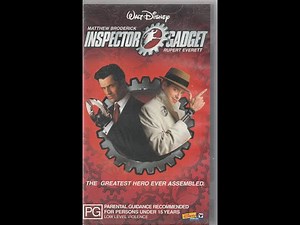 Opening To Inspector Gadget 2001 VHS (Australia)
