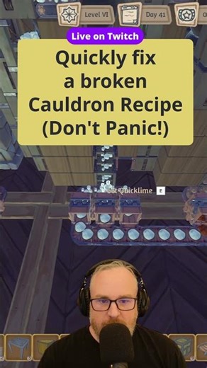 How to fix a broken cauldron recipe | Alchemy Factory
