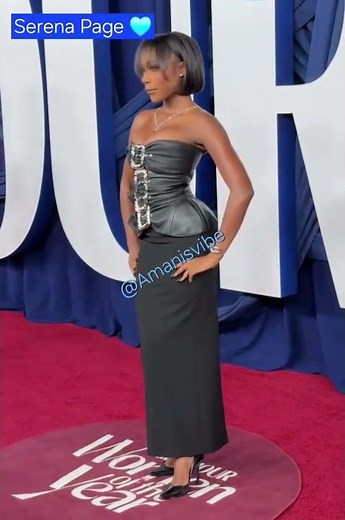 Miss Serena Page; Who Always Stands On Business at the Glamor Woman Of The Year Event