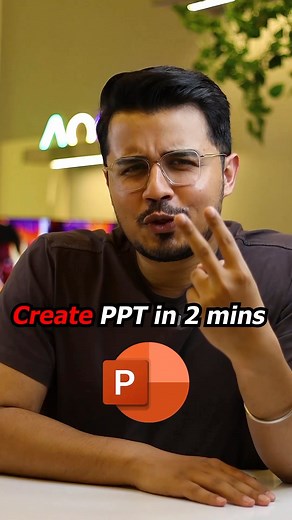 679K views · 2.3K reactions | Create PPT in 2 mins!!! . . . #ppt #powerpointpresentation #usefulwebsite #techtips #techreels | Mrtechinside | Facebook