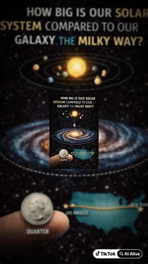 How Big is Our Solar System Compared To The Milky Way Galaxy? If our...