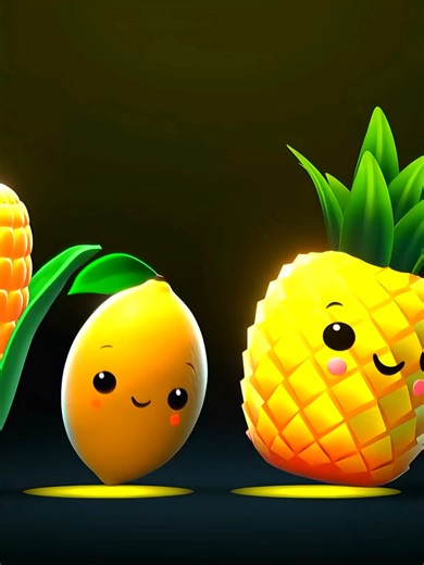 Dancing Fruit and Veggies with Barbie Girl