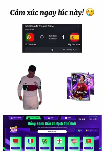 Anh 7 chính thức dừng bước tại World Cup 2026! #TheWorldGame2026 #FCMobileVN #NhaSangTaoFCM #fcmobile #ilovetiktok