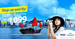 2017 is your year of travel! Book a flight to Hong Kong with your Visa card till Jun 16! ASC Ref. No. C046I060617C | Cebu Pacific Air