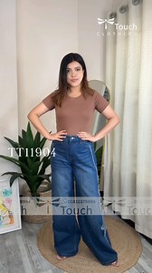 26K views · 49 reactions | Style: Vintage-Inspired Modern Denim Available Color: Classic Blue Category: Women’s Bottoms / Denim Pants Fabric Type: Premium Stretch Denim Fit: High-Rise Flared Fit #style #denim #pant #outfitofthedayideas #ttouchclothing | TTouch Clothing | Facebook