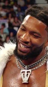 Ricky Saints wanted to exchange some words with Lil Yachty and Trick Williams! #WWE #SmackDown