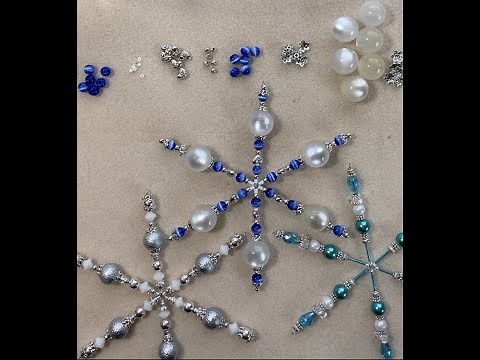 Beaded Snowflake Tutorial