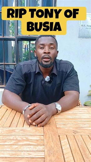 Tribute to Tony of Busia