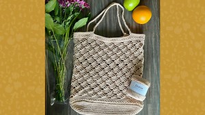 Free Crochet Market Bag Pattern