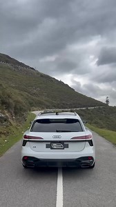 Alone in the mountains: new 2025 Audi A6 Avant TFSI FWD - most basic A6 | Luxury Car Quick