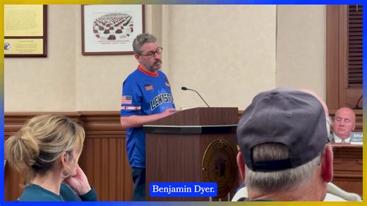 "The money you guys raised is missing." Benjamin Dyer was shot five times during the Lewiston shooting. He lost his finger, his bicep, his tricep, and was in the hospital for 19 days fighting for his life. He took the stand in Lewiston last night, seeking accountability for the Lewiston shooting money that was shipped away to unrelated non-profits. How did the council react? One councilor, Scott Harriman, couldn't even be bothered to look at him. | The Maine Wire