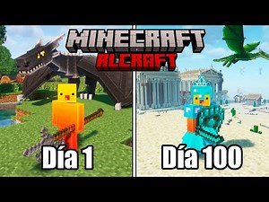 I survived 100 days in RLCraft | The HARDEST Mod Pack