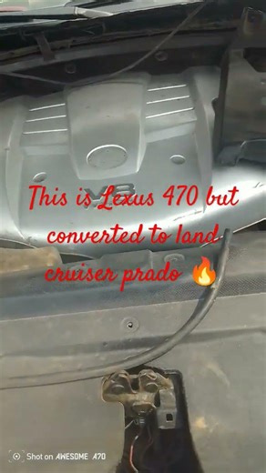 Lexus Gx470 converted to land cruiser Prado 🔥