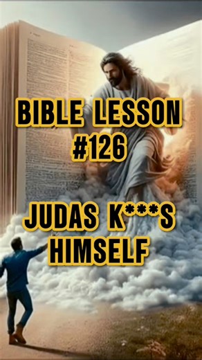 📍 Bible Lesson #126 📖 Judas K***s Himself 🥺 #ASL #deaf #stories | Andra Rush