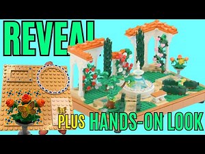 A New 2025 LEGO Fountain Garden has been Revealed!