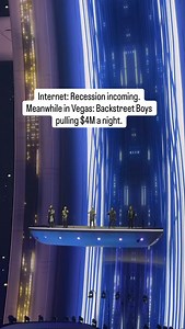 Backstreet Boys pumping the economy with their residency at sphere Las Vegas! | Lasvegasbloggerandi