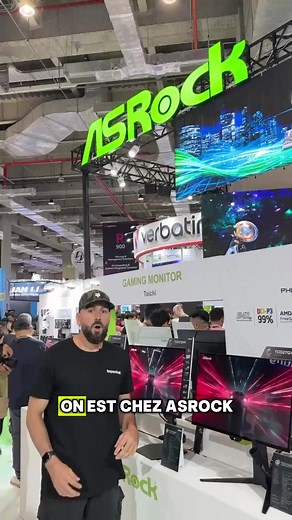 Nouveautés ASRock Computex 2026 : moniteurs, watercooling, alimentations