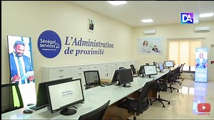 Sénégal Services, le Chef de l'État inaugure l'espace de Thiès.