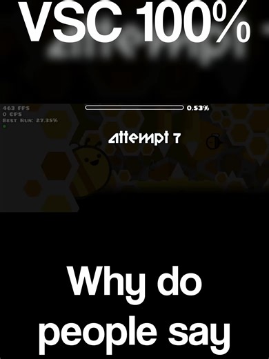 VSC 100% (HOW IS THIS HARD??) #geometrydash #gd #cobwebs | geometrydash