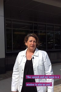 7.5K views · 105 reactions | ASHA staff speech-language pathologists and audiologists share why they LOVE their professions! What's your reason for loving being an SLP or audiologist? You can download your own sign and so much more by visiting https://www.asha.org/bhsm/. Happy #BHSM! | The American Speech-Language-Hearing Association | Facebook