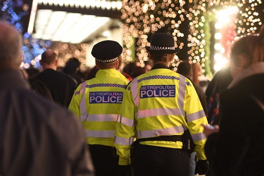Police step up armed patrols amid fears of increased terror risk over festive period