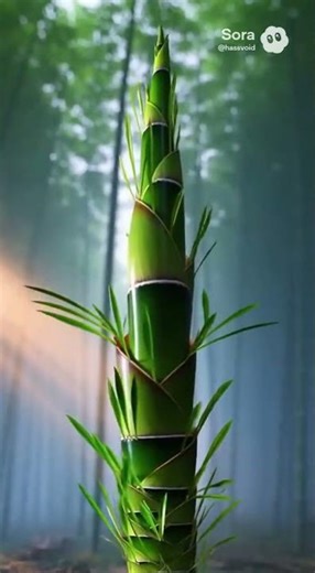 "Insane Bamboo Growth Timelapse: Exploding Skyward in 10 Seconds! 🎋💥"